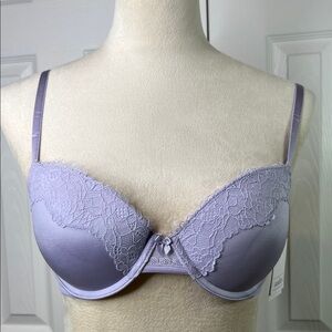 Auden - Purple Smooth Light Lift Demi Cut Size 36A